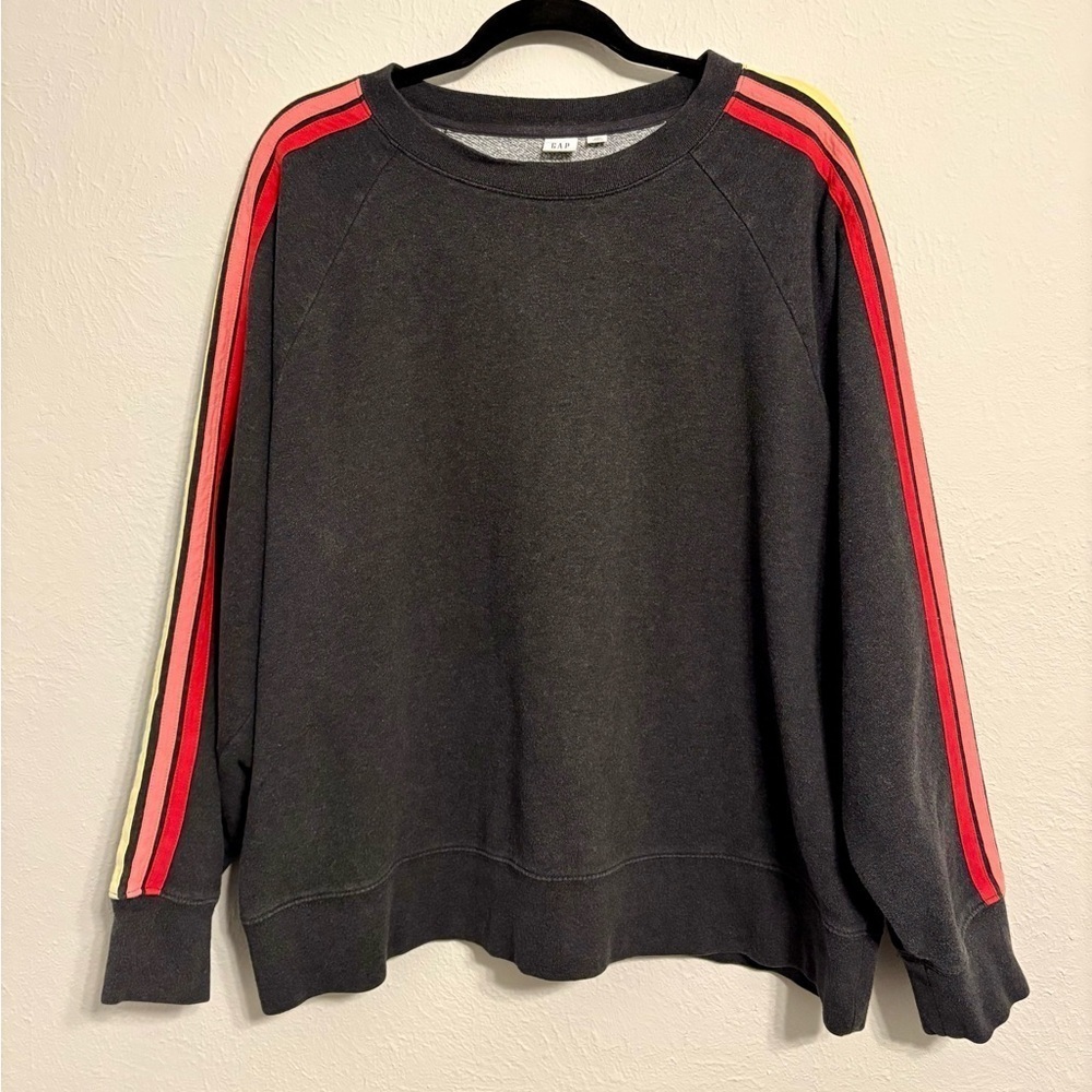 GAP Charcoal Gray Crewneck Sweater